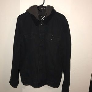 Men’s Vans Denim Jacket with hood size XL